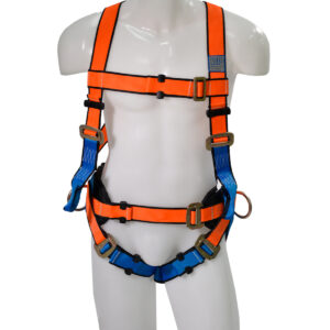Arnes Cuerpo Comp. 3 anillos D, dorsal antic. Sujecion en Cintura, T. frontal en cinta. P. lumbar Port Herram