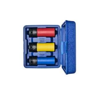 Juego Llaves Tubo Impacto 85mm Enc 1/2 Para Llantas Bremen X 3u 17-19-21