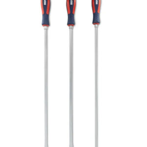 Juego 3 Destornilladores Varilla Pasante Largo 45 cm Bremen